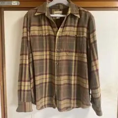 GANDER コットン　ネルシャツ　Lサイズ