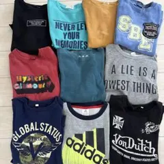 長袖トレーナー10セット(*☻-☻*)