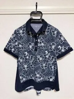 【新品】トミーヒルフィガーゴルフ ポロシャツ 花柄 ボタニカル レディースM
