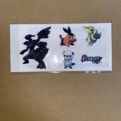 ポケモン ホワイト　キャラクターシールセット　非売品　早期購入者特典