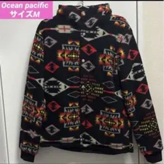 オーシャンパシフィック フリースジャケット Mリバーシブル ボア OP