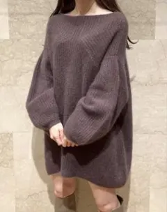 【snidel】ラクーンミニニットワンピース