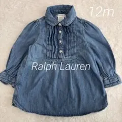 Ralph Lauren デニムシャツワンピース　12m 70