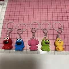 セサミストリートお揃いアンブレラマーカー5個セット売り