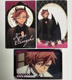 花魁坂京夜 3枚セット 桃源暗鬼 天使と悪魔 クリアカード Vol.2