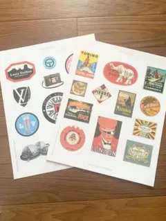 ルイ・ヴィトン シール　ステッカー　セット