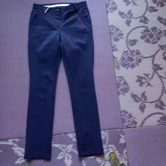 TOMMY HILFIGER レディース ゴルフパンツ S ネイビー