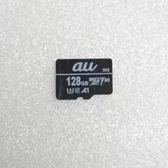 au microSDXC 128GB 1枚 microSDカード (S02)