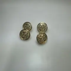 ボタン 金色 4つセット