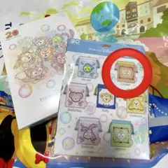 ダッフィー20th 巾着　リーナベル