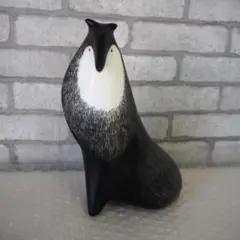 美品 レア ハンドメイド CMIELOW チミエルフ 犬 置物 黒