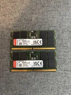 PC5 38400 DDR5 4800 32GB キングストン製 動作確認済み@ - メルカリ