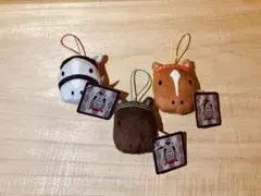 サラブレッドコレクション フェイスマスコット ゴールドシップ 他2種まとめ