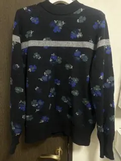 sacai 17AW フローラルニットプルオーバー　花柄のサムネイル