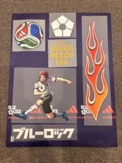 日本代表 2026 アディダス ブルーロックコラボ 熱圧着シート 凪誠士郎
