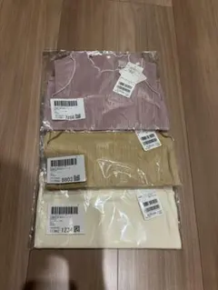 新品未使用　petitmain プティマイン　ロンパース3点セット