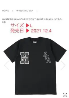 HYS × SEA ロンT L 未使用す HYS × SEA ロンT L 未使用す