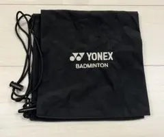 YONEX バドミントンラケットケース 巾着型 ブラック　ラケットバックのサムネイル