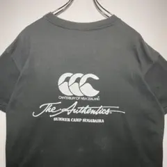 CANTERBURY カンタベリー　Tシャツ　サイズL デカロゴ　90s 古着