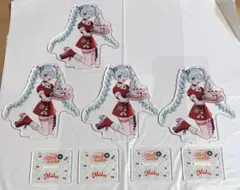 初音ミク キャンドゥ セリア ビック アクリルスタンド 4点