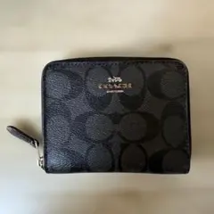 【TOMATO様専用】COACH ブラック 二つ折り財布