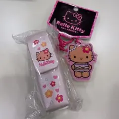 日焼け　ギャル　ハローキティ　リップケース チャーム付き　サンリオ