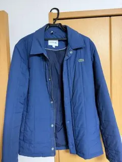 LACOSTE ネイビー キルティングジャケット US 5