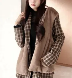 セシルマックビー ノーカラーファベスト