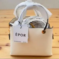 新品 EPOR Y BAG Mini ハンドバック ショルダーバック キナリ薄紫