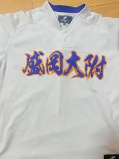 盛岡大附 練習試合ビジターユニフォーム 盛岡大附 練習試合ビジターユニフォーム 盛岡大附属高校公式戦用