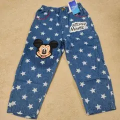Disney ミッキーマウス 星柄 デニムパンツ 100cmのサムネイル