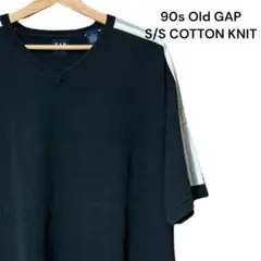 90s Old GAP S/S コットンニット