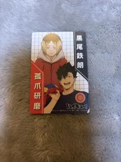 きゃらくたぶるカードグミ Vol.5 音駒 孤爪研磨 黒尾鉄朗のサムネイル