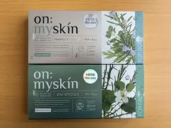 ◆新品・未使用◆on: myskin ハーブピーリング各4ml×8包(顔・体用)