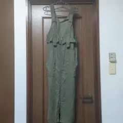 niko and オリーブグリーンサロペット