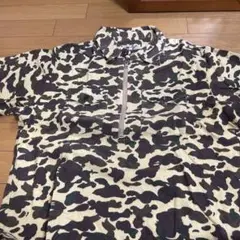 a bathing ape ハーフジップシャツ