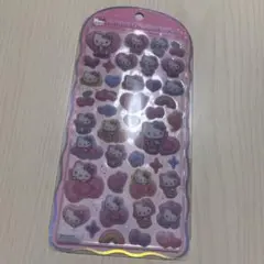 正規品　コットンパフィシール　キティ　クラックスサンリオ