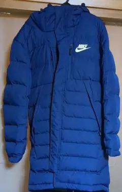 訳ありアウトレット■Nike ネイビー ダウンコートS