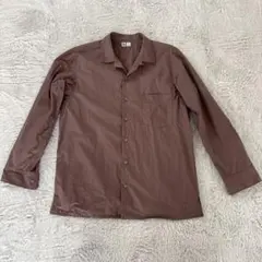 UNIQLO U 長袖開襟シャツ