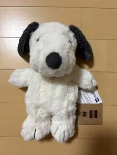 スヌーピー ミュージアム　ゆるくたぬいぐるみスヌーピー　グレー　51のサムネイル