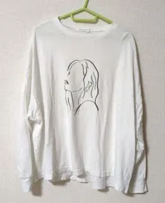 chocol raffine robe 長袖カットソー ホワイト