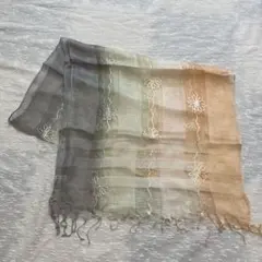 ☆sale☆8-15.インド製　レーヨンシルク素材　ストール