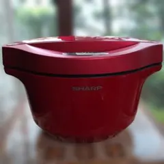【未使用｜店頭展示品】SHARP シャープ ヘルシオ ホットクック 赤 シャープ、「好みの設定加熱」搭載のヘルシオ ホットクック「KN-HW24E