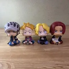 【中古】るかっぷ　ワンピース　シャンクス　サボ　マルコ　ロー