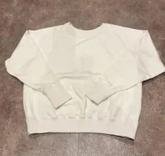 IENA無地ホワイト スエットプルオーバーフレームワークジャーナルスタンダード