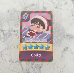 SEVENTEEN　会員限定特典トレカ　パズチ　WONWOO ウォヌ