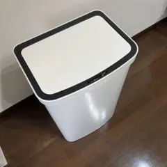 センサーゴミ箱45L金属製ホワイト