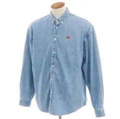 【新品】Supreme /ss25/デニム長袖シャツ/M