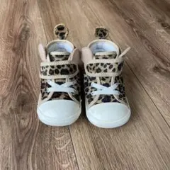 ヒョウ柄 コンバース13.5cm