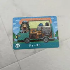 あつまれどうぶつの森　ティーチャー　amiiboカード
